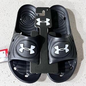 Under Armor Mens slide lightweight breathable logo sandals